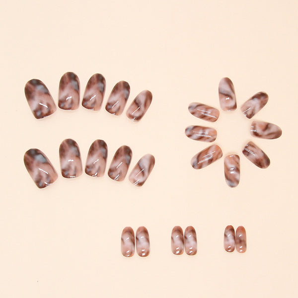 12 Sizes-24 Pcs Press On Nails W1500
