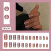 12 Sizes-24 Pcs Press On Nails W1679