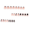 12 Sizes-24 Pcs Press On Nails JP4096