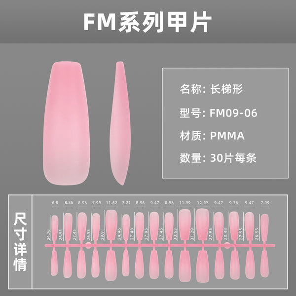 15 Sizes-30 Pcs Press On Nails FM09-01