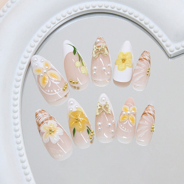 12 Sizes-24 Pcs Press On Nails Z1243