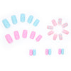 12 Sizes-24 Pcs Press On Nails W172