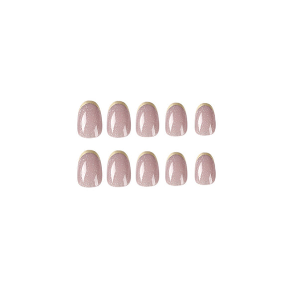 12 Sizes-24 Pcs Press On Nails JP2124