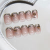 12 Sizes-24 Pcs Press On Nails Z928