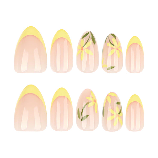 12 Sizes-24 Pcs Press On Nails JP3938