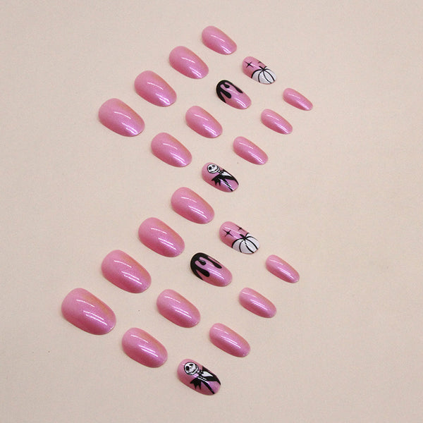 12 Sizes-24 Pcs Press On Nails W1423