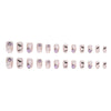 12 Sizes-24 Pcs Press On Nails W1414