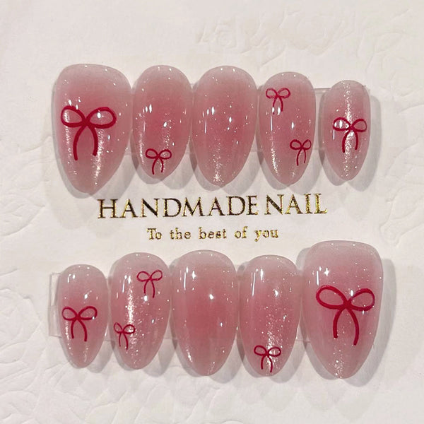 12 Sizes-24 Pcs Press On Nails JP3309