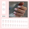12 Sizes-24 Pcs Press On Nails W460