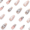 12 Sizes-24 Pcs Press On Nails JP2676