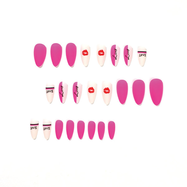 12 Sizes-24 Pcs Press On Nails JP1923