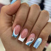 12 Sizes-24 Pcs Press On Nails W379