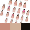 12 Sizes-24 Pcs Press On Nails JP3567