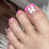 12 Sizes-24 Pcs Press On Nails C1018
