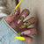 12 Sizes-24 Pcs Press On Nails W1156