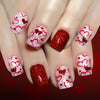 12 Sizes-24 Pcs Press On Nails C1463