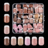 108 Pcs Press On Nails D001