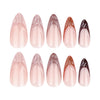 12 Sizes-24 Pcs Press On Nails JP3333