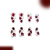 12 Sizes-24 Pcs Press On Nails C1152