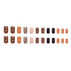 12 Sizes-24 Pcs Press On Nails W1853