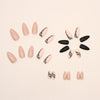 12 Sizes-24 Pcs Press On Nails W273