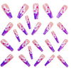 12 Sizes-24 Pcs Press On Nails Y820