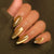 12 Sizes-24 Pcs Press On Nails C1523