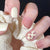 12 Sizes-24 Pcs Press On Nails R272