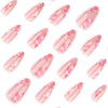 12 Sizes-24 Pcs Press On Nails JP3734