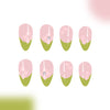 12 Sizes-24 Pcs Press On Nails C637