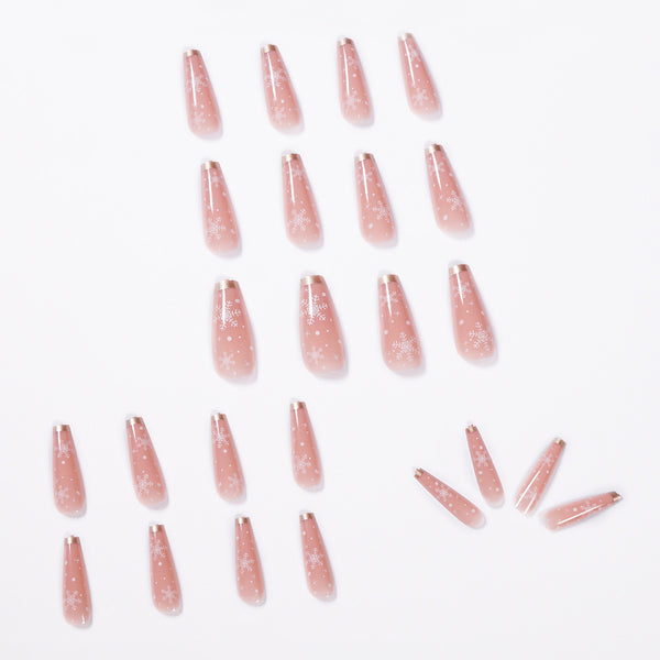 12 Sizes-24 Pcs Press On Nails JP1012