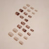 12 Sizes-24 Pcs Press On Nails R827