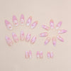 12 Sizes-24 Pcs Press On Nails Z764