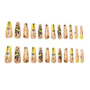 12 Sizes-24 Pcs Press On Nails Y079