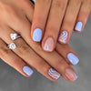 12 Sizes-24 Pcs Press On Nails W875
