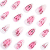 12 Sizes-24 Pcs Press On Nails JP3710
