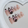12 Sizes-24 Pcs Press On Nails Z1341