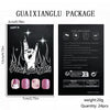 12 Sizes-24 Pcs Press On Nails C659