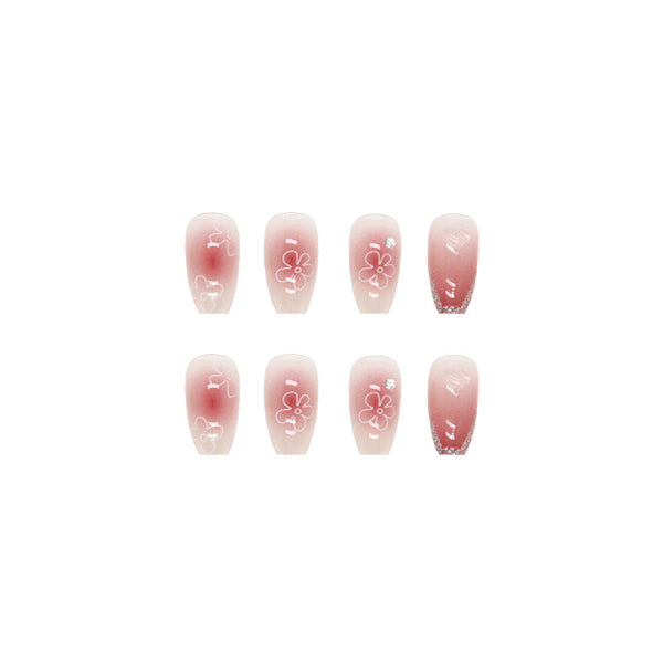 12 Sizes-24 Pcs Press On Nails Z365