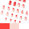 12 Sizes-24 Pcs Press On Nails JP1395