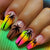 12 Sizes-24 Pcs Press On Nails Y853