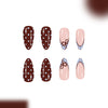 12 Sizes-24 Pcs Press On Nails C1517