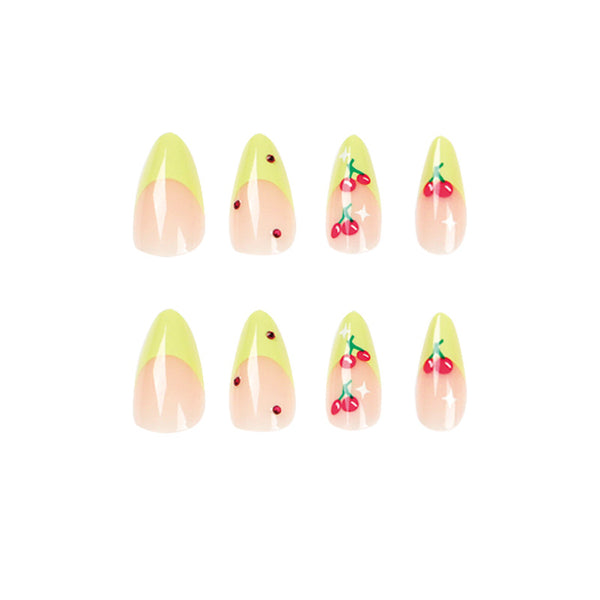 12 Sizes-24 Pcs Press On Nails JP1765