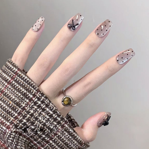 12 Sizes-24 Pcs Press On Nails nail-accessory