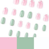 12 Sizes-24 Pcs Press On Nails JP3782