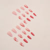 12 Sizes-24 Pcs Press On Nails W841