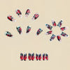 12 Sizes-24 Pcs Press On Nails Y1023