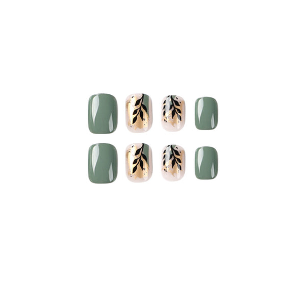 12 Sizes-24 Pcs Press On Nails JP1681