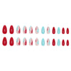 12 Sizes-24 Pcs Press On Nails W428