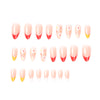 12 Sizes-24 Pcs Press On Nails JP1476